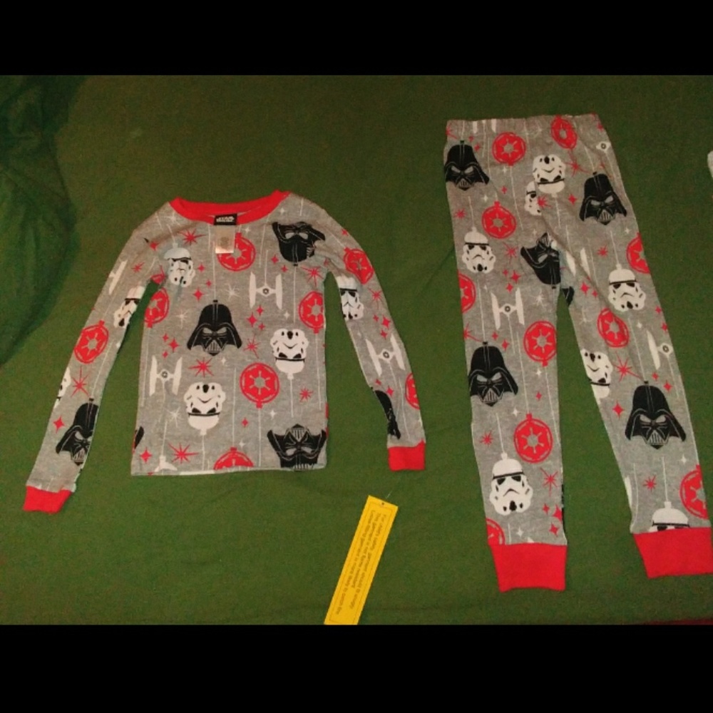 4 piece star wars pj set